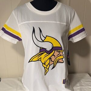 NFL APPAREL mesh Minnesota Vikings Short Sleeve Tee